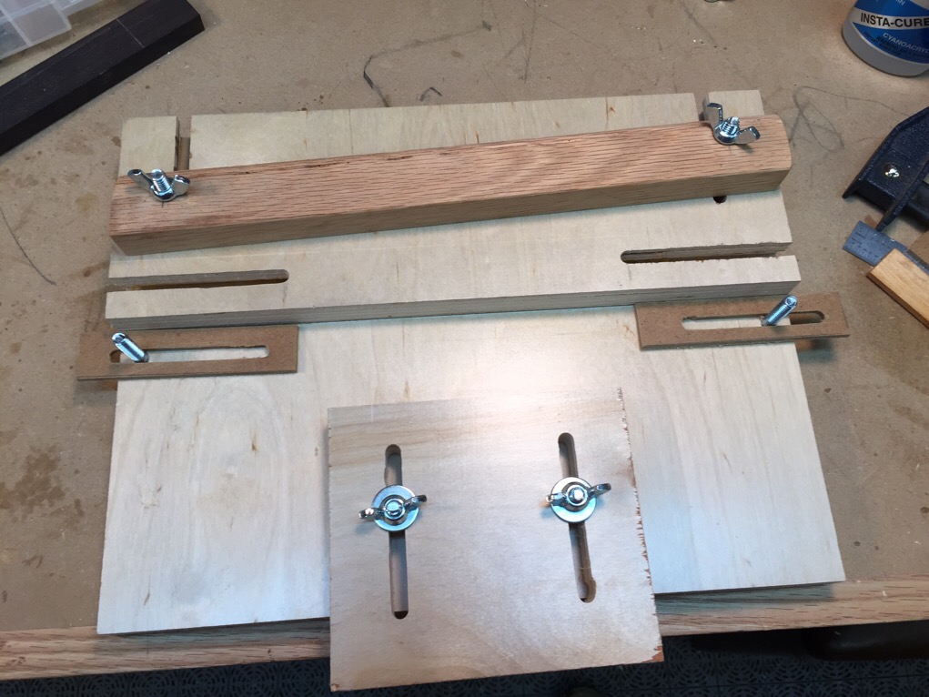 Assembled jig.